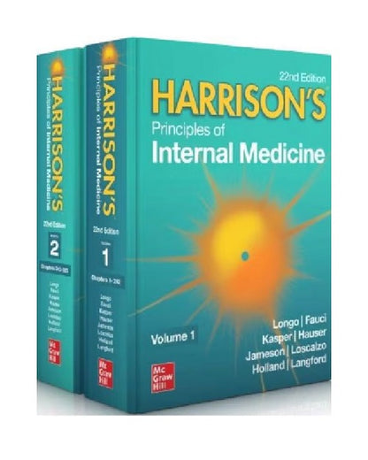 Harrison's Principles Of Internal Medicine 22/e 2026 (2 Vols Set)