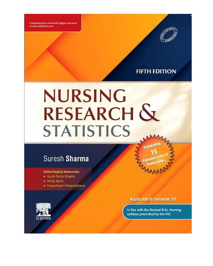 Nursing Research & Statistics By Suresh K Sharma 5/e 2025