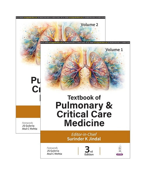 Textbook Of Pulmonary And Critical Care Medicine ( Vol 1 & 2) By S K Jindal