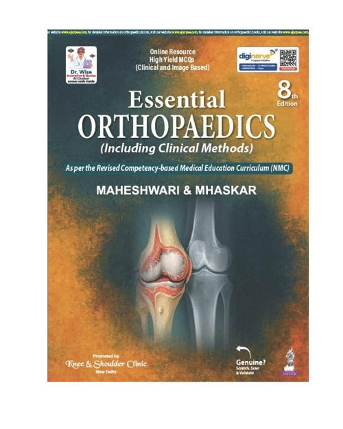 Essential Orthopaedics By J Maheshwari & Mhaskar 8/e 2025