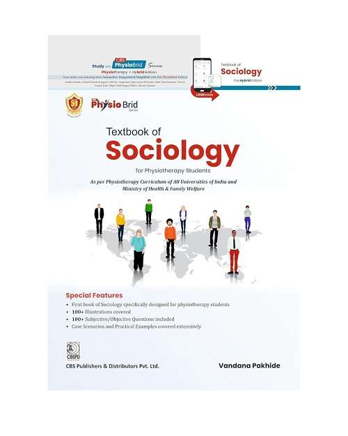 Textbook of Sociology for Physiotherapy Students by Dr Vandana Pakhide 1/e 2024