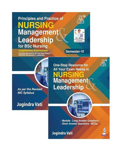 Principles and Practice of Nursing Management and Leadership for B.Sc Nursingby Jogindra Vati 3/e 2026