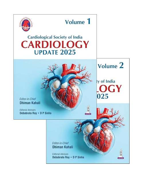 Cardiological Society of India Cardiology Update (2 Vol Set) by Dhiman Kahali 1/e 2026