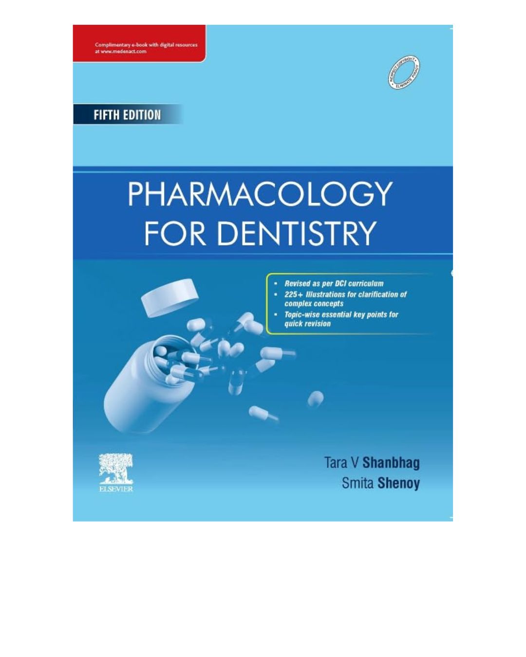 Pharmacology for Dentistry with Access Code 5/e 2025 by Tara V. Shanbhag