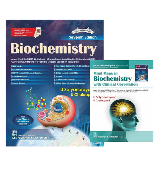 Textbook of Biochemistry 7/e 2025 by Satyanarayana