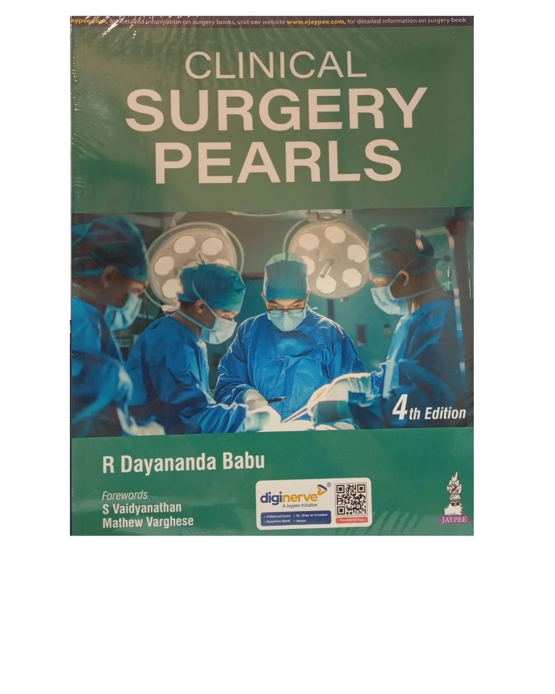 Clinical Surgery Pearls 4/e 2025 by R Dayananda Babu