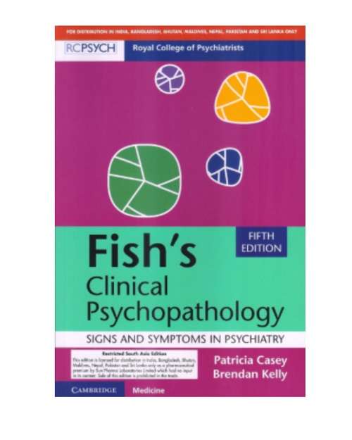 Fish's Clinical Psychopathology Signs & Symptoms in Psychiatry 5th SAE/2025