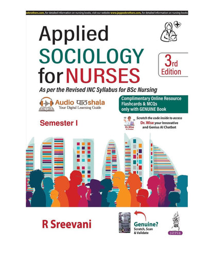 Applied Sociology For Nurses (Semester-1) by R Sreevani 3/e 2025