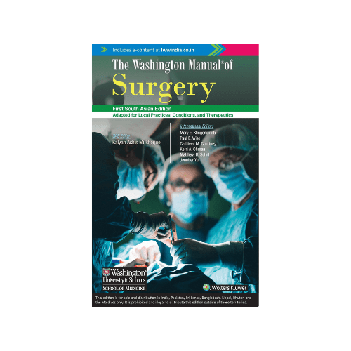 The Washington Manual Of Surgery 1st south asian Edition by Klingensmith
