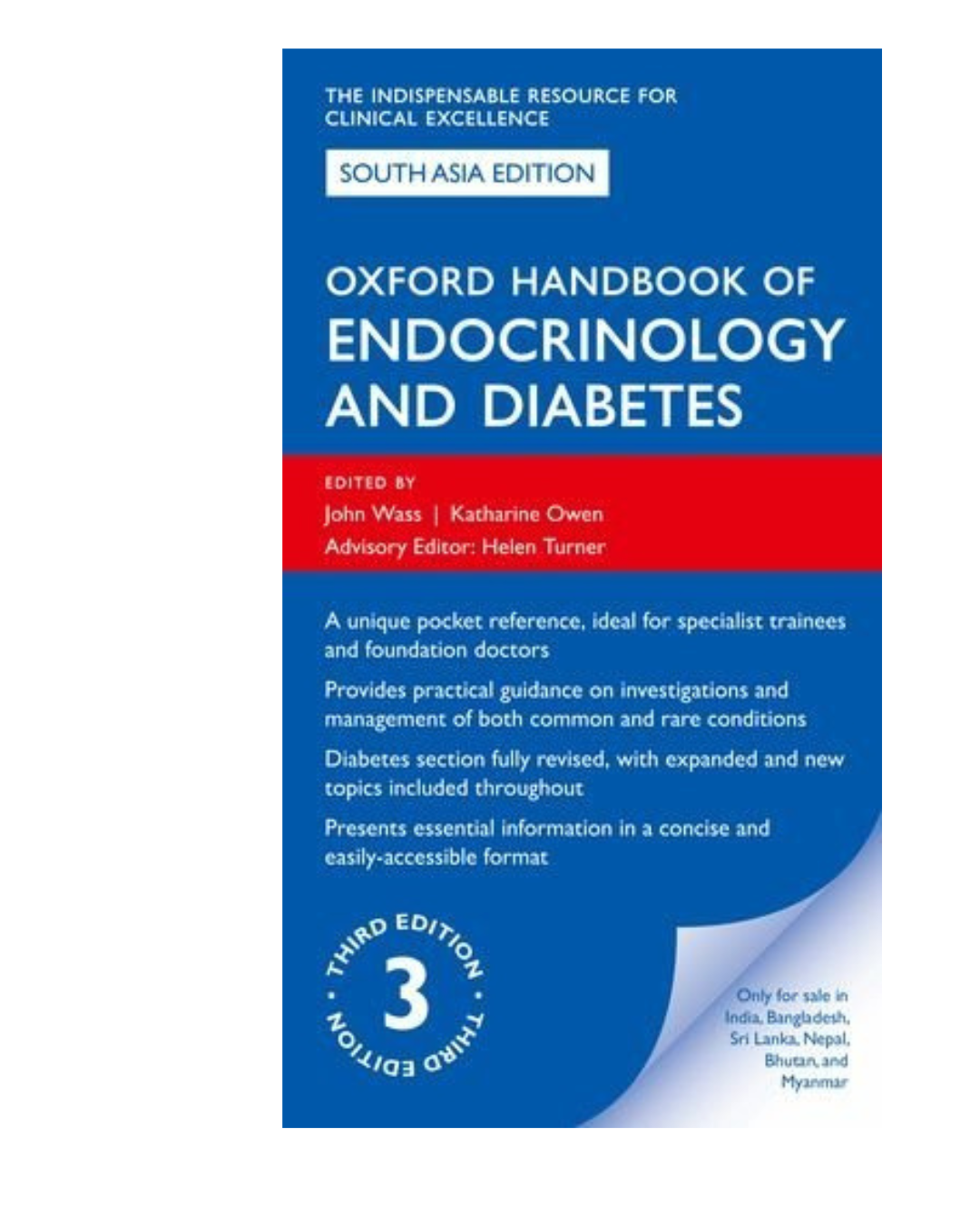 Oxford Handbook of Encocrinology and Diabetes 3/e 2018 by Edited by John Wass