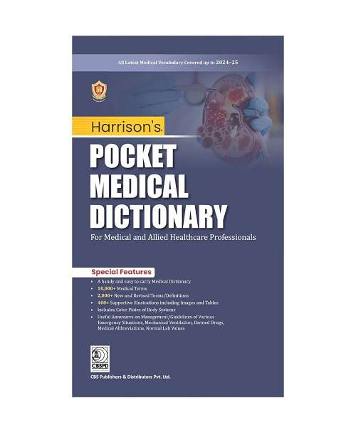 Harrison's Pocket Medical Dictionary for Medical and Allied Healthcare Professionals 2025