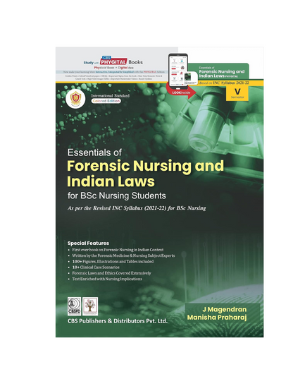 Essentials of Forensic Nursing and Indian Laws for BSc Nursing Students 1/e 2026 by J Magendran