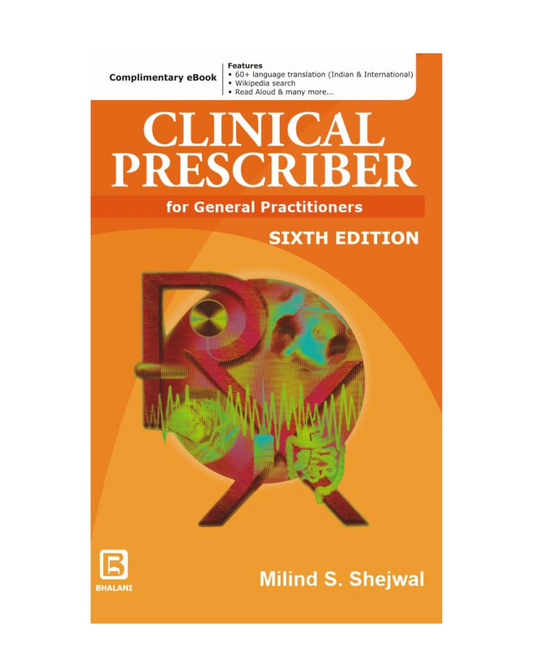 Clinical Prescriber, 6/e 2024 by Milind S. Shejwal
