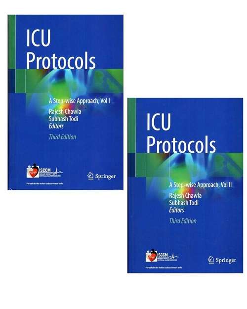 ICU Protocols (2 vol set) by Rajesh Chawla 3rd SAE 2025