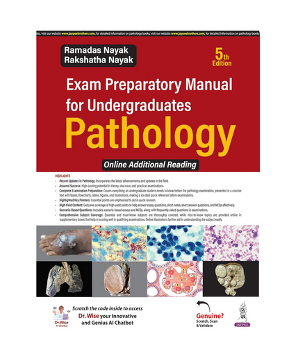 Exam Preparatory Manual for Undergraduates Pathology 5/e 2025 by Ramadas Nayak
