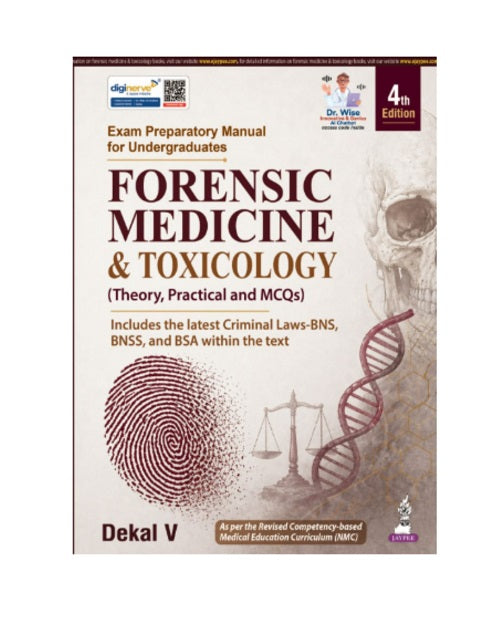 Exam Preparatory Manual for Undergraduates Forensic Medicine & Toxicology by Dekal V 4/e 2026