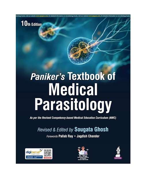 Paniker's Textbook of Medical Parasitology By Sougata Ghosh 10/e 2026