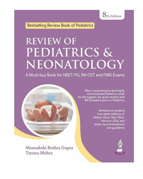 Review of Pediatrics & Neonatology by Taruna Mehra 8/e 2026