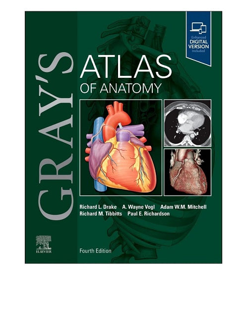 Gray's Atlas of Anatomy by Richard L Drake 4/e 2025
