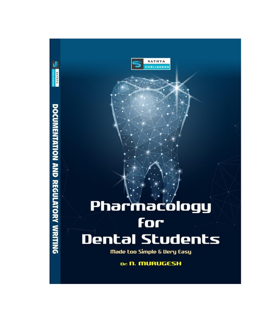 Pharmacology for Dental Students Perfect 1/e 2024 by Dr Murugesh