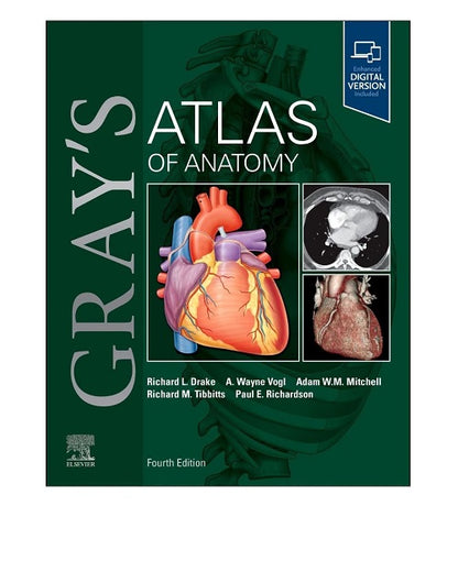 Gray's Atlas of Anatomy by Richard L Drake 4/e 2025