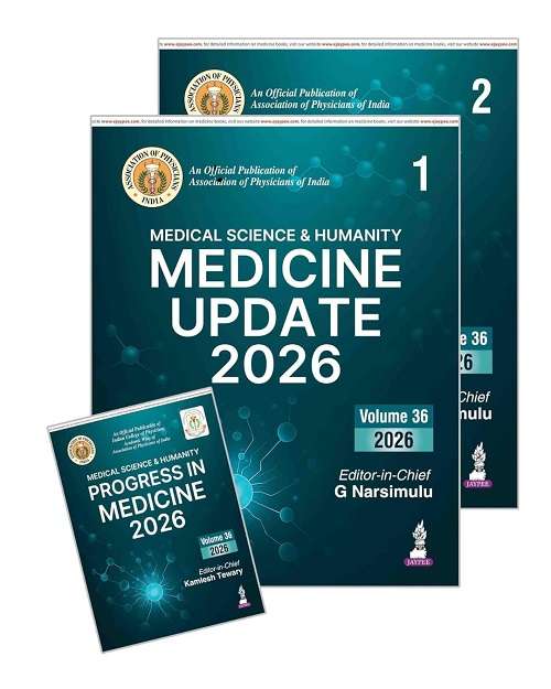 Medical Science & Humanity Medicine Update 2026 (2 vol set) With Progress in Medicine by G Narsimulu 1/e 2026