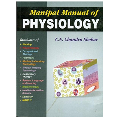 Manipal Manual Of Medical Physiology By Chandra Shekar