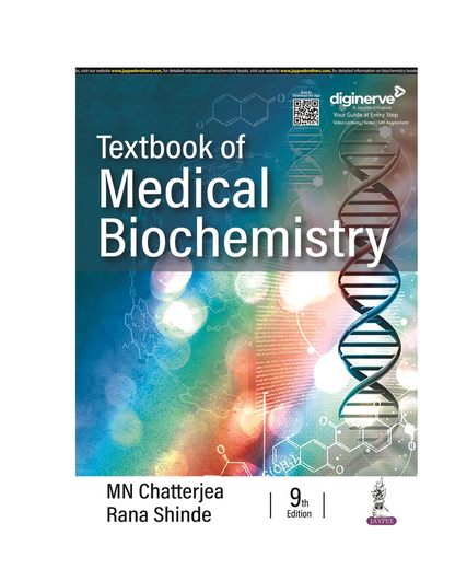Textbook of Medical Biochemistry 9/e 2024 By MN Chatterjea