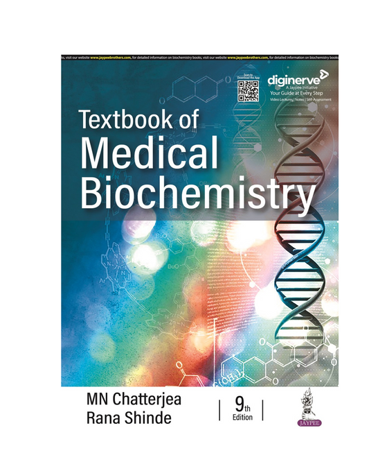 Textbook of Medical Biochemistry 9/e 2024 By MN Chatterjea