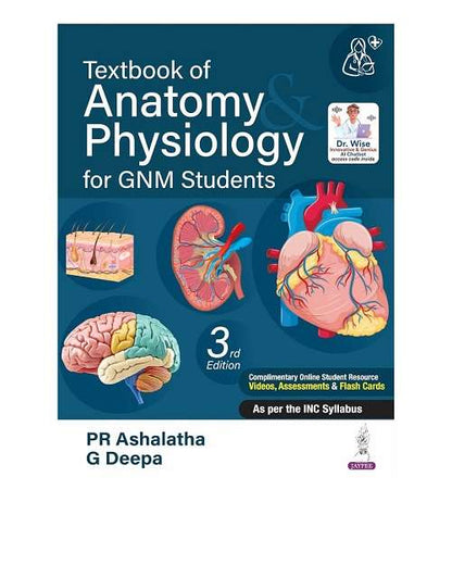 Textbook of Anatomy & Physiology for GNM Students By Pr Ashalatha 3/e 2026