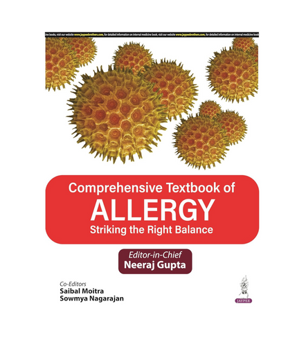 Comprehensive Textbook of Allergy: Striking the Right Balance by Neeraj Gupta 1/e 2024