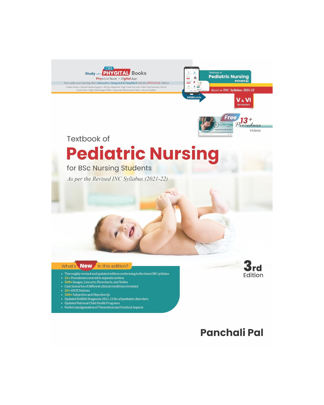 Textbook of Pediatric Nursing for BSc Nursing Students by Panchali Pal 3/e 2024