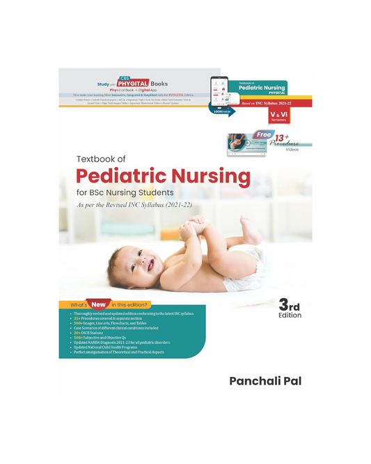 Textbook of Pediatric Nursing for BSc Nursing Students by Panchali Pal 3/e 2024
