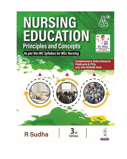 Nursing Education Principles and Concepts by R Sudha 3/e 2026