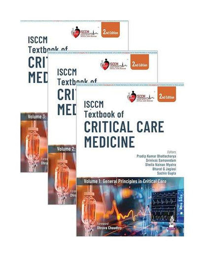 ISCCM Textbook of Critical Care Medicine (3 Vol set) by Pradip Kumar Bhattacharya