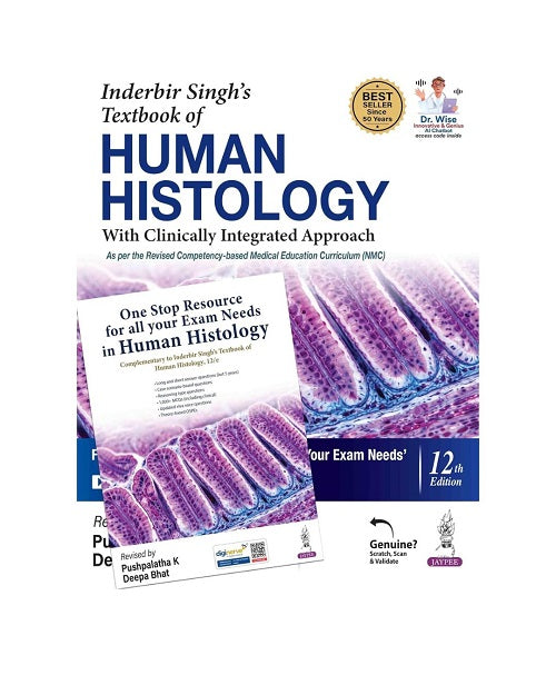 Inderbir Singh’s Textbook of Human Histology 12/e 2027