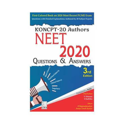 KONCPT 20 Authors: NEET 2020 Questions & Answers by V Abirami