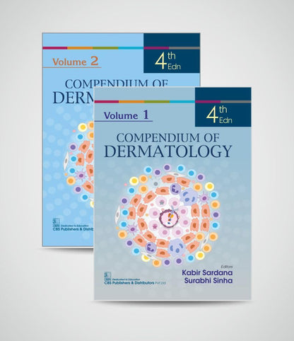 Compendium Of Dermatology For Examinations (2 Vol set) 4/e 2026 By Kabir Sardana