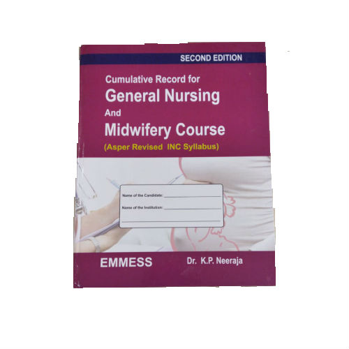 Cumulative record for GNM Course by KP Neeraja