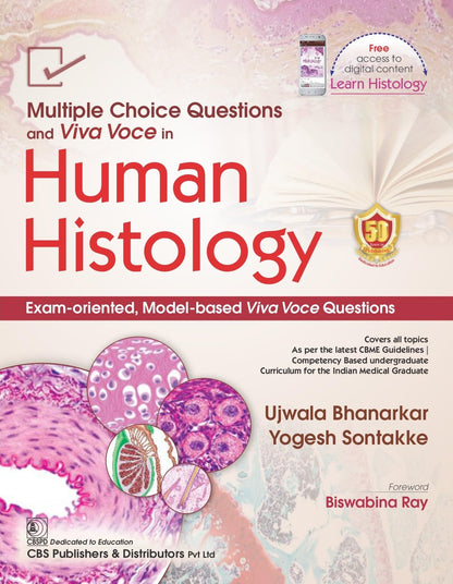 Multiple Choice Questions and Viva Voce in Human Histology 2023 by Ujwala Bhanarkar, Yogesh Sontakke