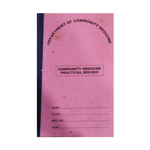 Community Medicine Practical Record (RGUHS)