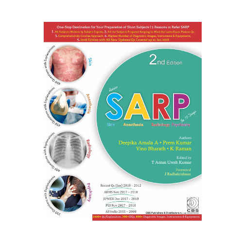 SARP Series (Skin Anesthesia Radiology Psyhiatry) in 10 Days (2018) by Deepika Amala A