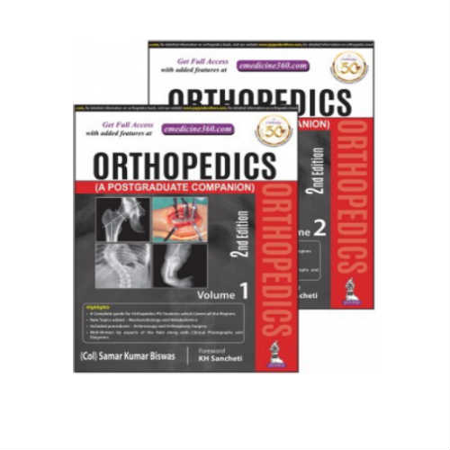 Orthopedics A Postgraduate Companion (Set Of 2 Volumes) By Samar Kumar