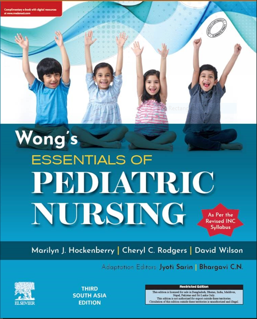 Wongs Essentials of Pediatric Nursing 3rd SAE/2023 By Sarin